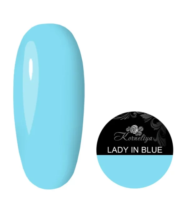 Liquid Gel Lady in Blue