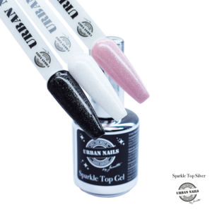 Sparkle Top gel Zilver